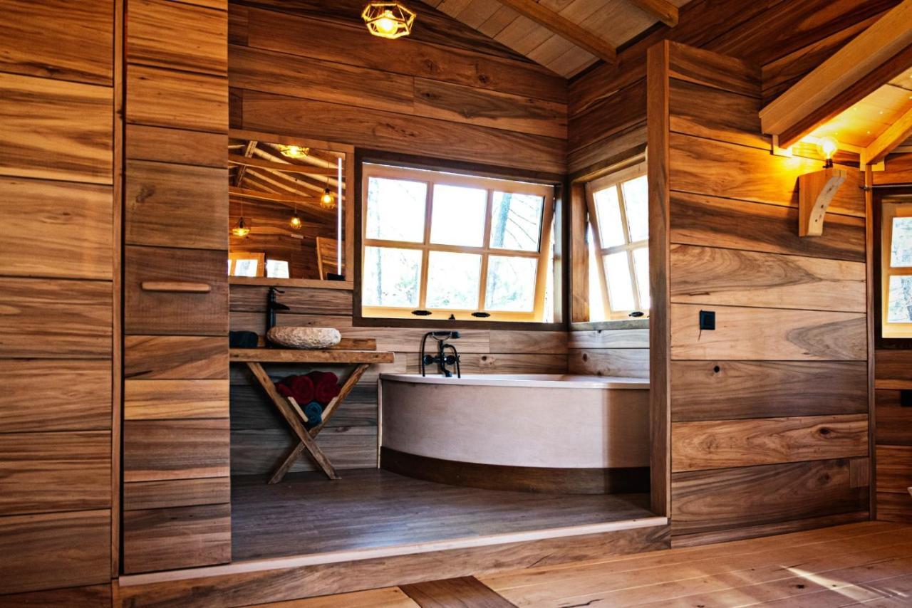 Cabanas Rurales Los Barrancos Villalba de la Sierra Ngoại thất bức ảnh