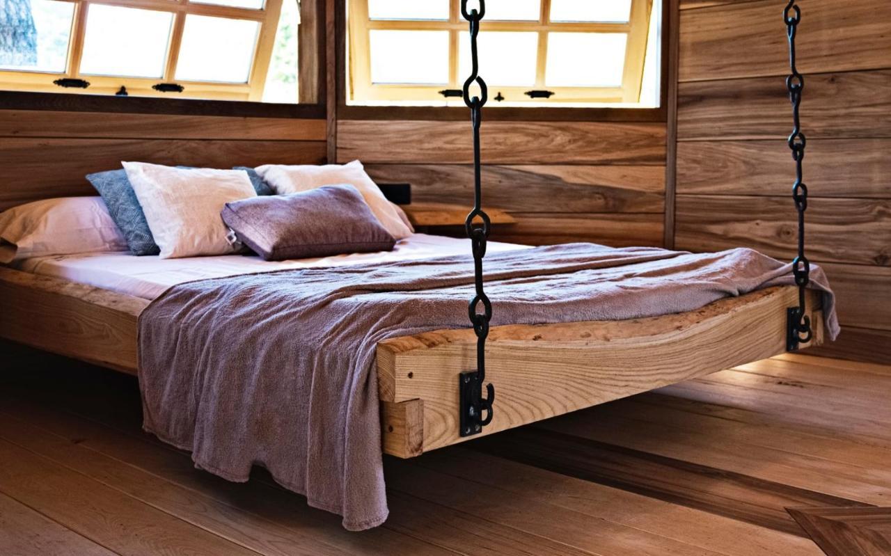 Cabanas Rurales Los Barrancos Villalba de la Sierra Ngoại thất bức ảnh