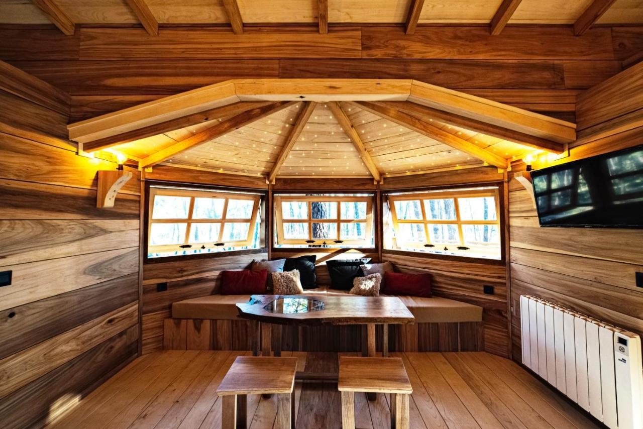 Cabanas Rurales Los Barrancos Villalba de la Sierra Ngoại thất bức ảnh