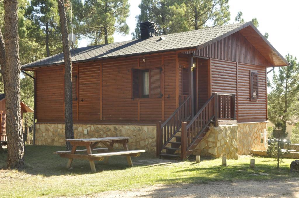 Cabanas Rurales Los Barrancos Villalba de la Sierra Phòng bức ảnh