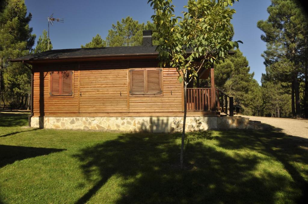 Cabanas Rurales Los Barrancos Villalba de la Sierra Phòng bức ảnh
