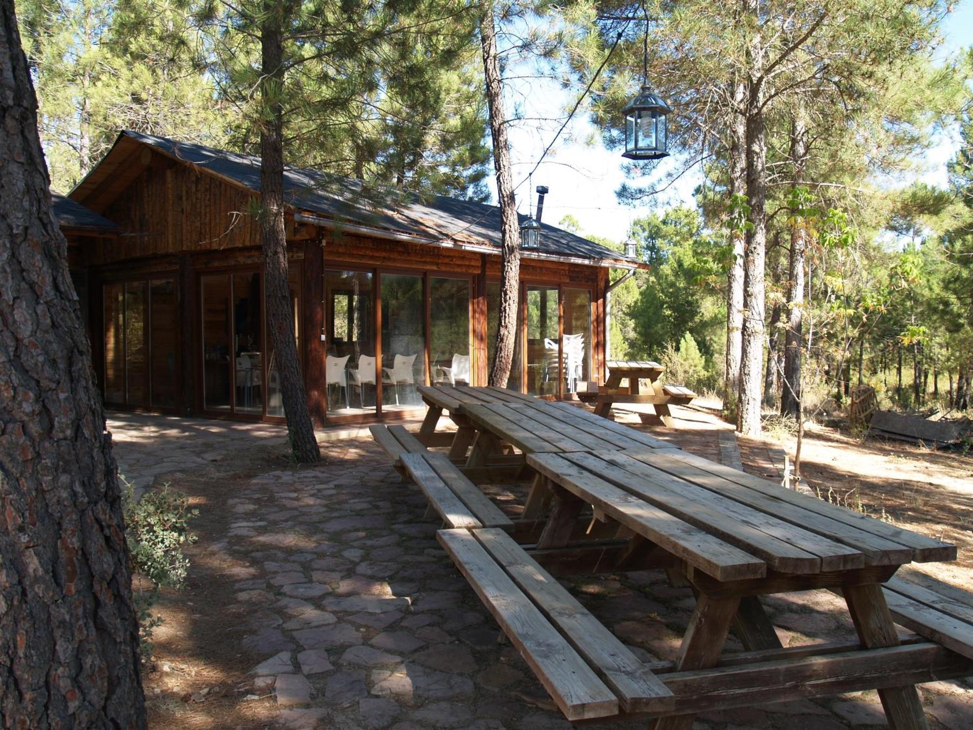 Cabanas Rurales Los Barrancos Villalba de la Sierra Ngoại thất bức ảnh
